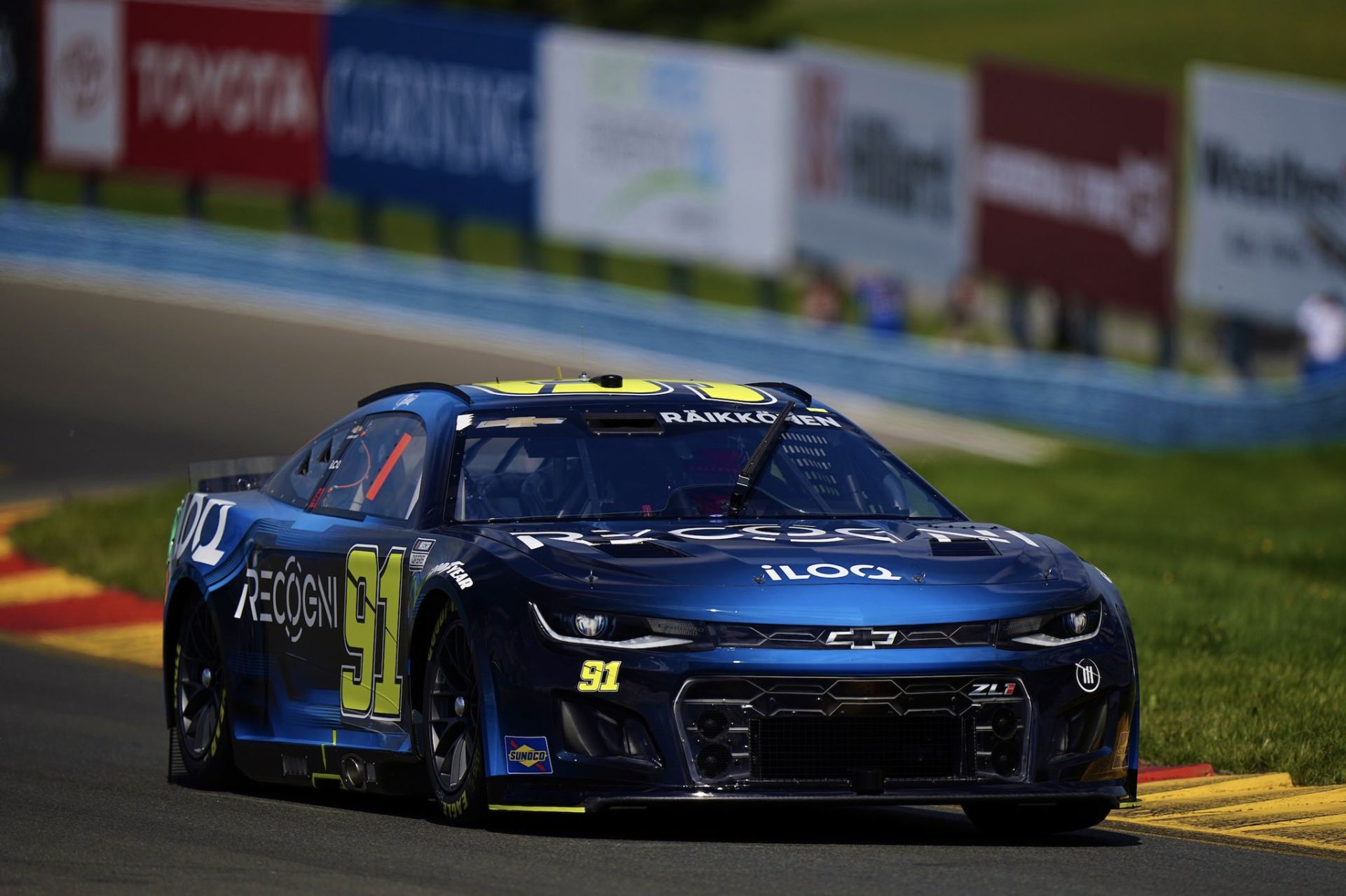 NASCAR at Watkins Glen Kimi Raikkonen Launches Project 91 for